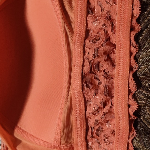 🟣Torrid Curve Bralette Plus Size 3 - Lightly Lined Cotton Lace Hem Ditsy Skull - Picture 10 of 13